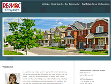 Tablet Screenshot of grantsnmhomes.com